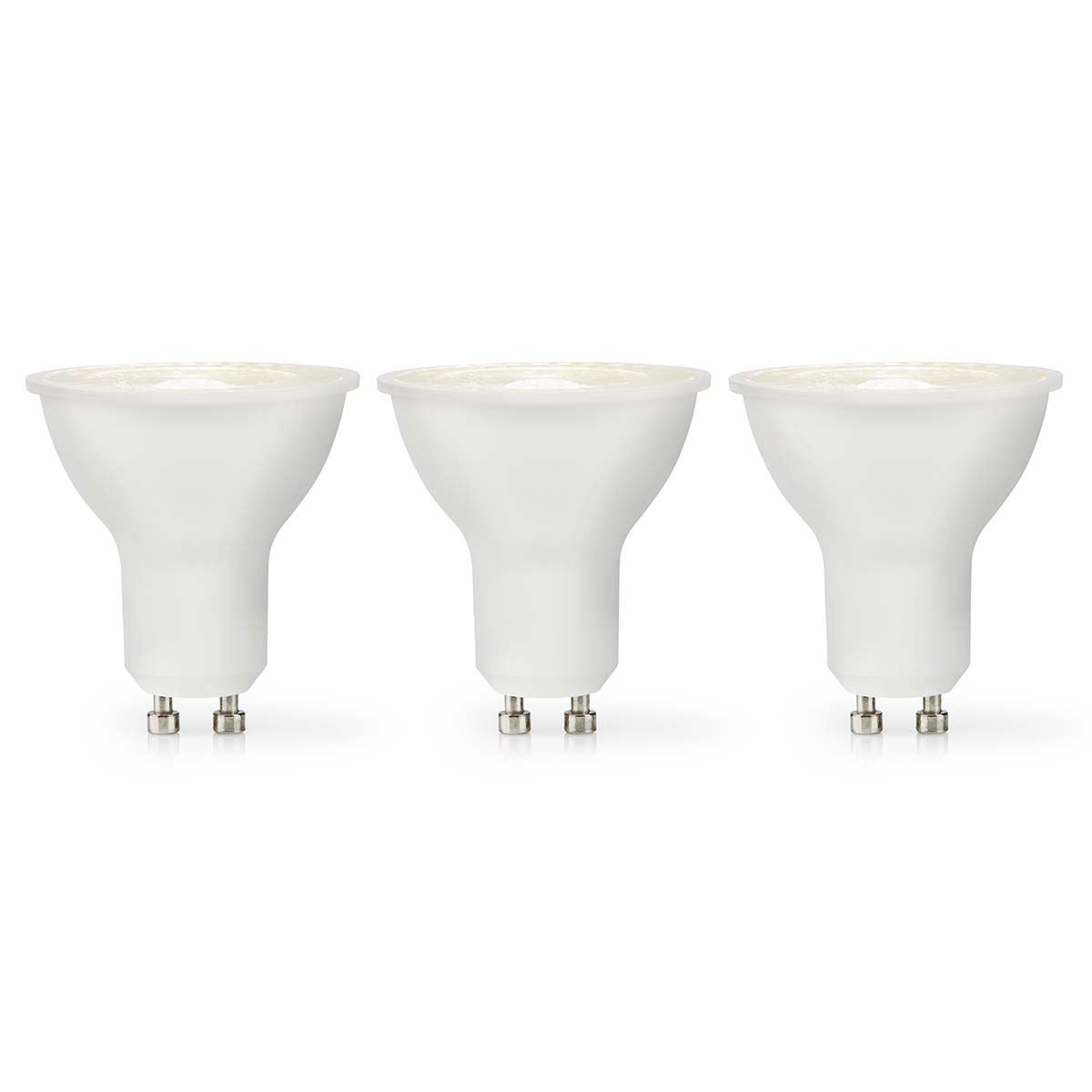 Nedis LED Bulb GU10 | Spot | 4.5 W | 345 lm | 2700 K | Dimmable | Warm White | Retro Style | 3 pcs