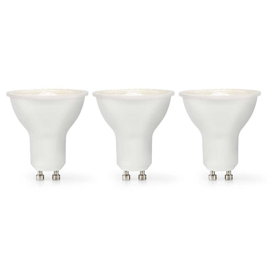 Nedis LED Bulb GU10 | Spot | 4.5 W | 345 lm | 2700 K | Dimmable | Warm White | Retro Style | 3 pcs