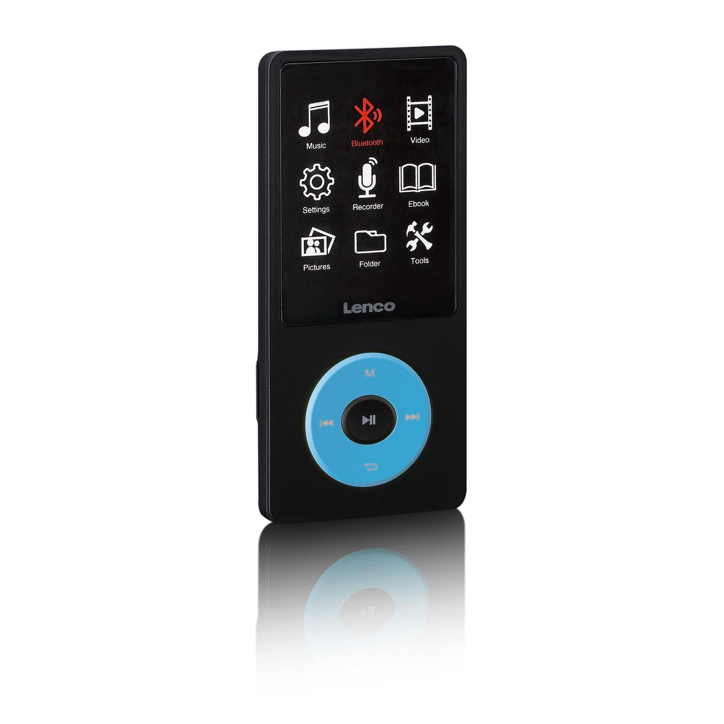 Lenco XEMIO-860BU | MMP3/MP4 Player | Bluetooth® | 8GB | Micro SD Card Expansion | Blue