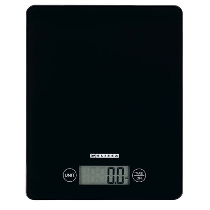 MELISSA Electronic Kitchen Weighing Scales | 5kgs | Black