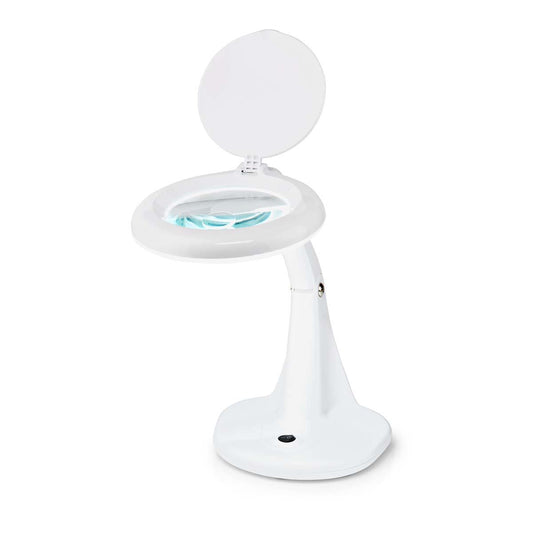 Nedis Magnifying Table Lamp | Lens strength: 3 + 12 Diopter | 6500 K | 6.5 W | 585 lm | White