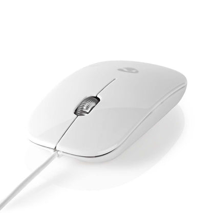 Nedis Mouse | Wired | 1000 dpi | Number of buttons: 3 | Both Handed