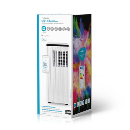 Nedis SmartLife 3-in-1 Air Conditioner | Wi-Fi | 9000 BTU | 80 m³ | Dehumidification | Android™ / IOS | Energy class: A | 3-Speed | 65 dB | White