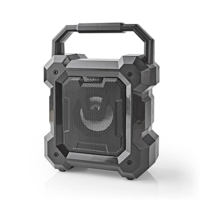 Nedis Bluetooth® Speaker | Maximum battery play time: 13 hrs | Table Design | 5 W | Mono | Built-in microphone | Black