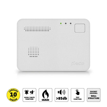 Alecto COA1910 Carbon monoxide Alarm with 10 year Sensor Runtime
