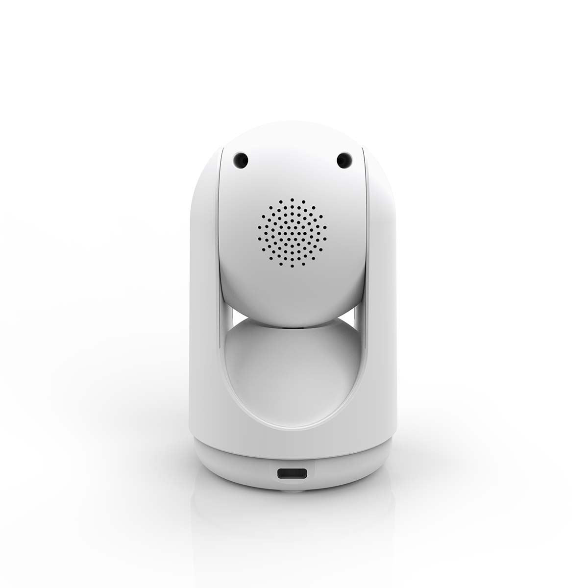 Nedis SmartLife Indoor Camera | Wi-Fi | 3MP Full HD 1296p | Pan tilt | Cloud Storage (optional) / microSD (not included) / Onvif | With motion sensor | Night vision | White