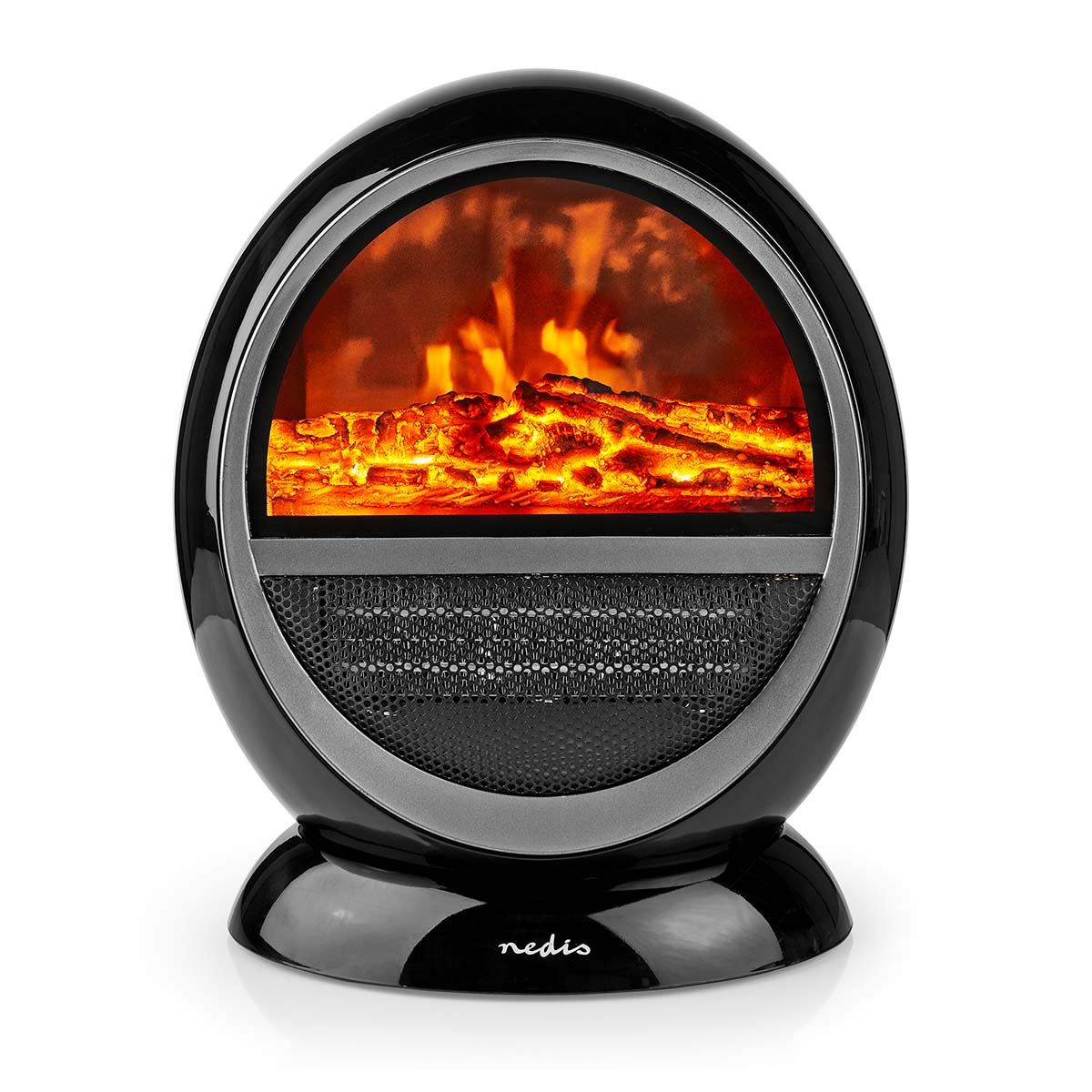 Nedis Ceramic PTC Fan Heater | 1000 / 1500 W | 2 Heat Modes | Adjustable thermostat | Rotates automatically | Overheating protection | Fall over protection