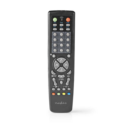 Nedis Universal Remote Control | Preprogrammed | 10 Devices | Memory Buttons / TV Guide Button | Infrared | Black | HS01955
