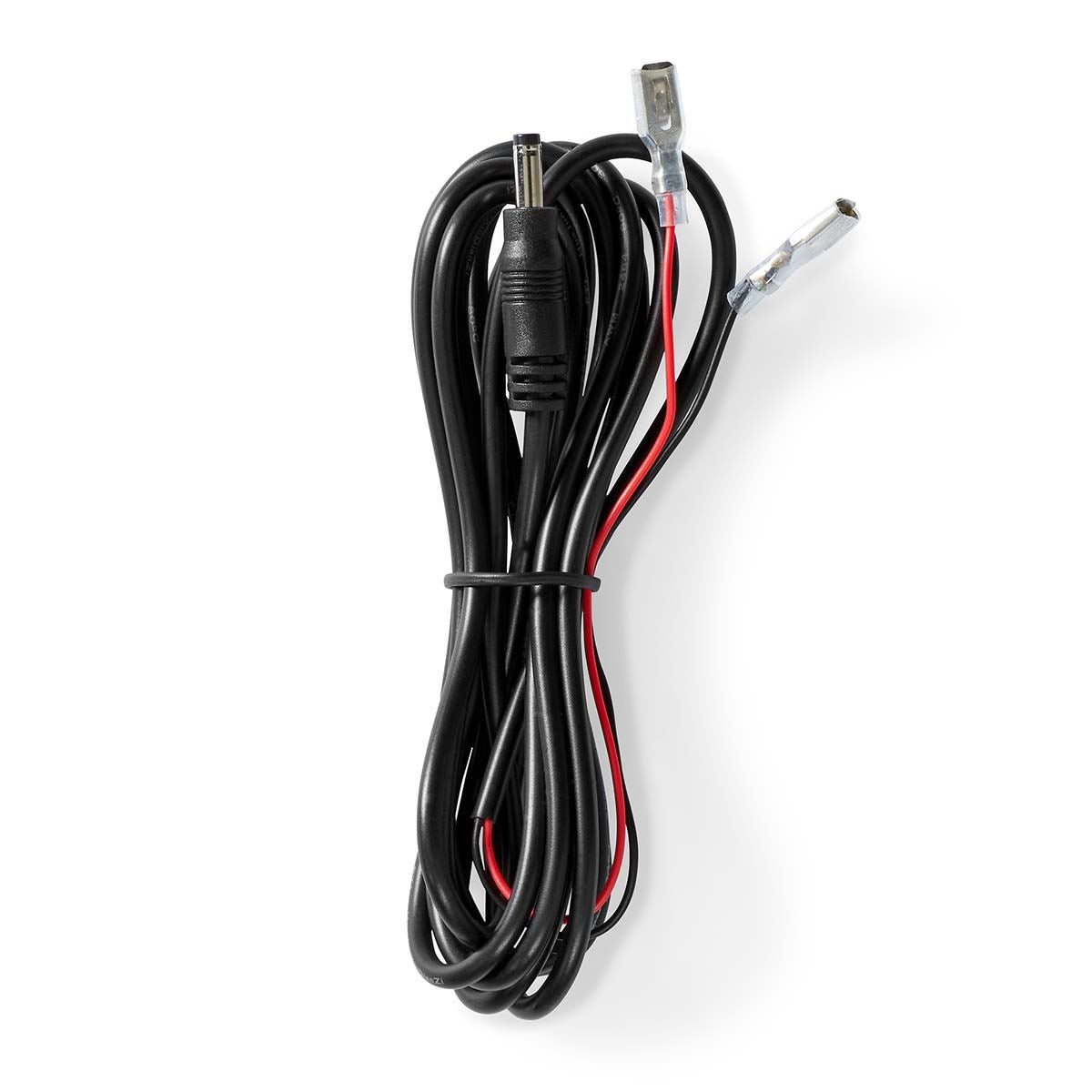 Nedis Power Cable | DC Female | F1 | Straight | Straight | Copper | 2.00 m | Round | PVC | Black | Gift Box