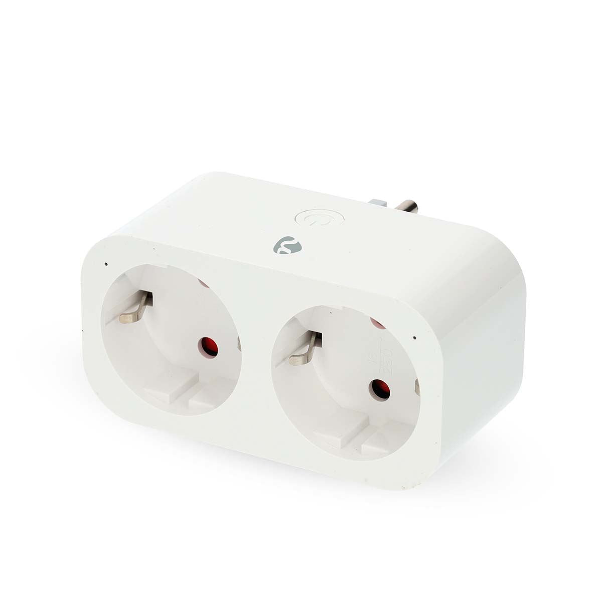 Nedis SmartLife Smart Plug | Wi-Fi | IP21 | Power meter | 3680 W | Type F (CEE 7/7) | 0 - 55 °C | Android™ / IOS | 2-Way | White | 1 pcs