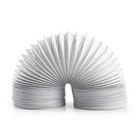 Nedis PVC Air Outlet Hose | 100 mm | 3.00 m | Suitable for: Air Ventilation / Tumble Dryers | White