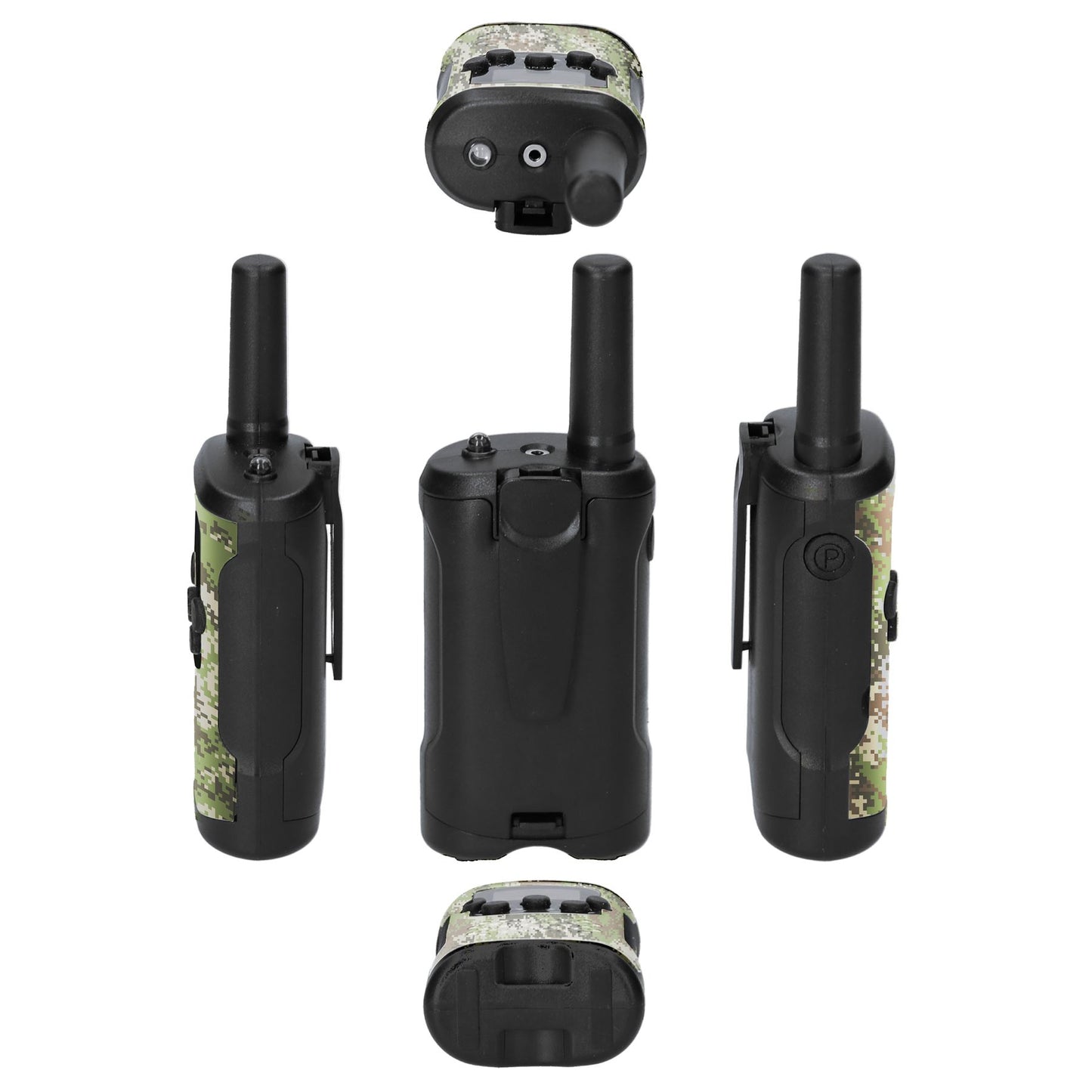 Alecto Walkie-Talkie Set | 2 Handsets | Up to 7 km | Frequency channels: 8 | VOX | up to 3 Hours | Camouflage