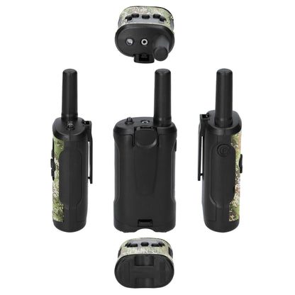 Alecto Walkie-Talkie Set | 2 Handsets | Up to 7 km | Frequency channels: 8 | VOX | up to 3 Hours | Camouflage