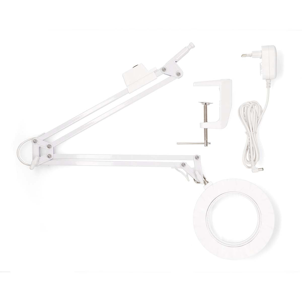 Nedis Magnifying Table Lamp | Lens strength: 3 Diopter | 6500 K | 6 W | 700 lm | White