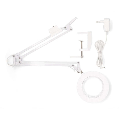 Nedis Magnifying Table Lamp | Lens strength: 3 Diopter | 6500 K | 6 W | 700 lm | White