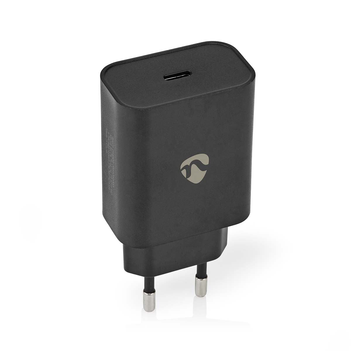 Nedis Wall Charger | 30 W | PD3.0 27W / PD3.0 30W / QC3.0 | Quick charge feature | 1.5 / 2.0 / 2.5 / 3.0 A | Number of outputs: 1 | USB-C™ | Automatic Voltage Selection | Black