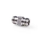Nedis Satellite & Antenna Adapter | N Female | N Female | Nickel Plated | 75 Ohm | Straight | Metal | Silver | 10 pcs | Envelope