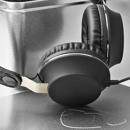Nedis On-Ear Wired Headphones | 3.5 mm | Cable length: 1.20 m | Anthracite / Black