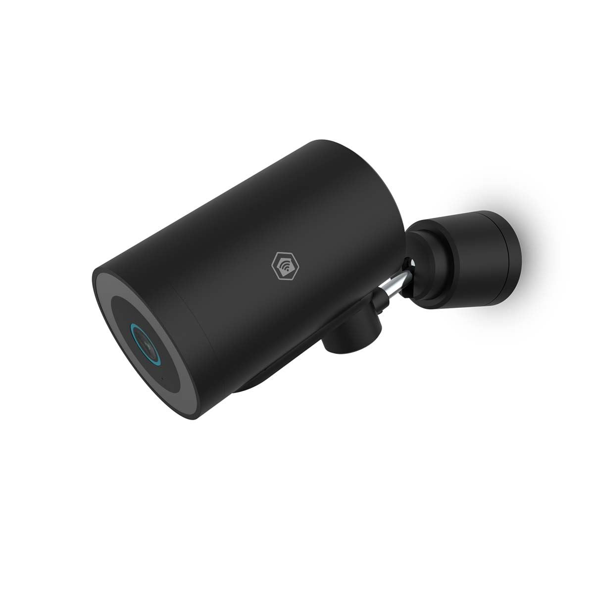 Nedis SmartLife Outdoor Camera | Wi-Fi | Spotlight | 4K / 3840x2160 | IP65 | Cloud Storage (optional) / microSD (not included) / Onvif | 5 V DC | With motion sensor | Night vision | Black