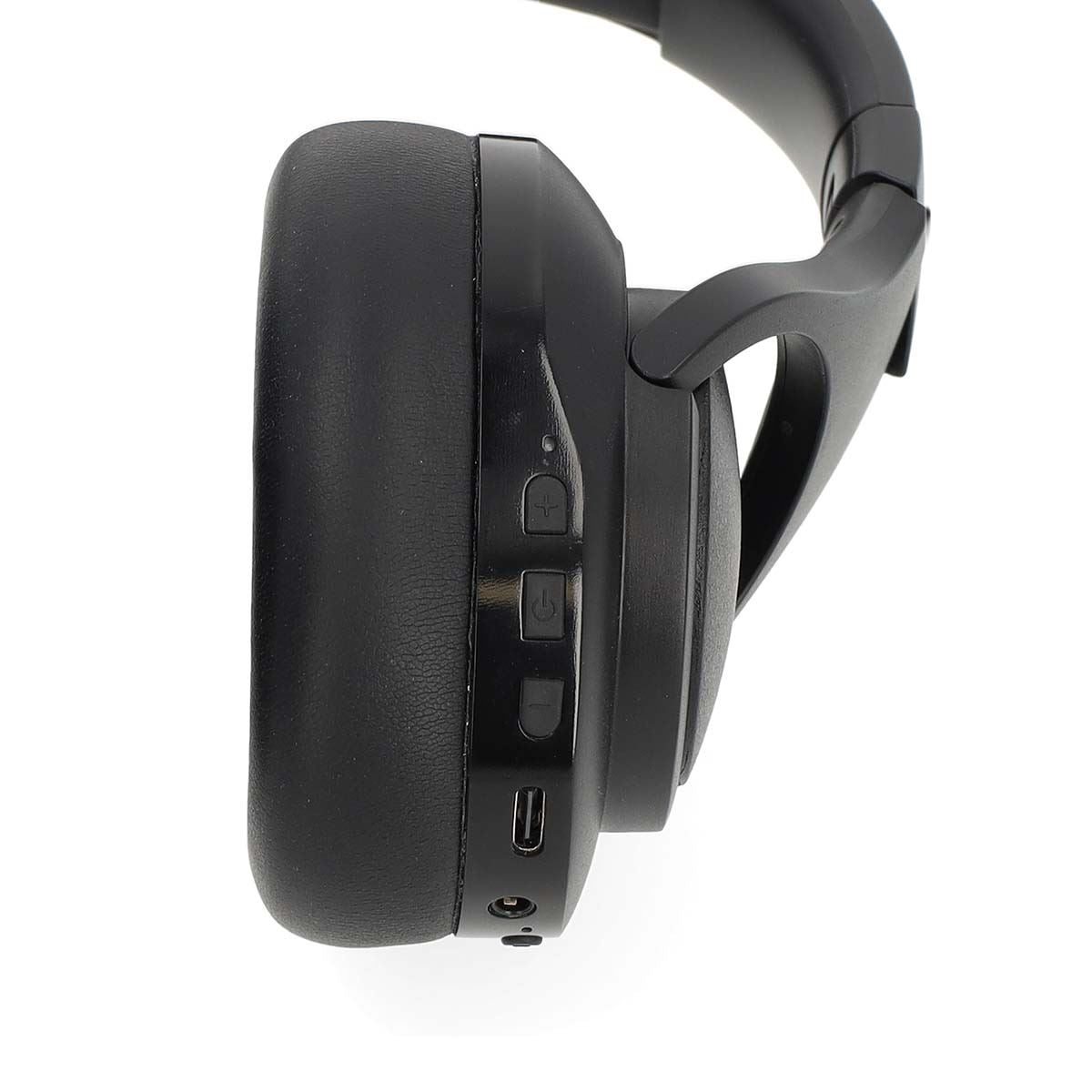 Nedis Wireless Over-Ear Headphones | Maximum battery play time: 28 hrs | Built-in microphone | Press Control | Hybrid (ENC + ANC) | Voice control support | Volume control | Black