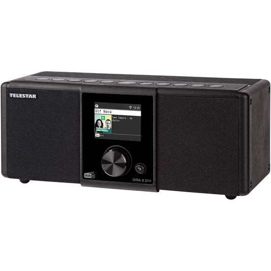 Telestar DIRA S21i+ EWF Multifunctional Stereo Radio DAB+ / FM / Internet / Bluetooth Black