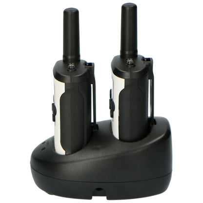 Alecto Walkie-Talkie Set | 2 Handsets | Up to 7 km | Frequency channels: 8 | VOX | up to 3 Hours | Black / White