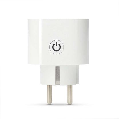 Nedis SmartLife Smart Plug | Wi-Fi | IP21 | Power meter | 3680 W | Type E (CEE 7/6) / 1x USB-C™ / 2x USB | 0 - 55 °C | Android™ / IOS | White | 1 pcs