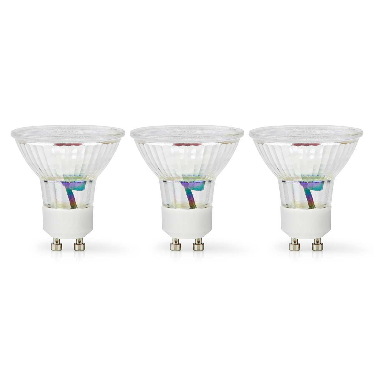 Nedis LED Bulb GU10 | Spot | 4.5 W | 345 lm | 2700 K | Warm White | Retro Style | 3 pcs