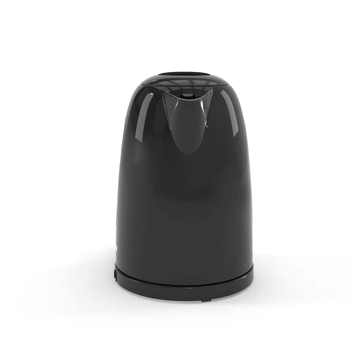 MELISSA Electric Kettle 1.7 l | Plastic | Black | Rotatable 360 degrees | Concealed heating element | Boil-dry protection