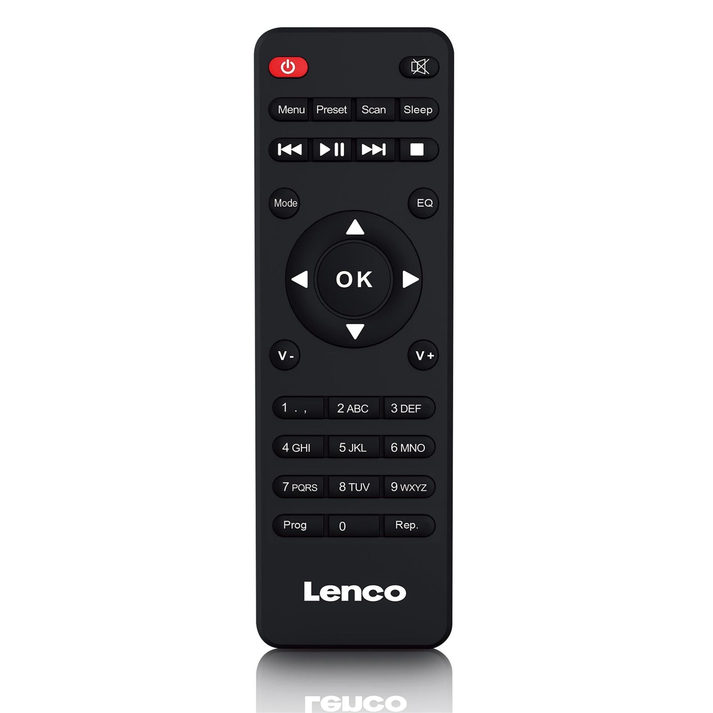 Lenco MC-250BK | Micro Music System | Internet | DAB+ Radio | Bluetooth® Speakers | CD / MP3 | Black