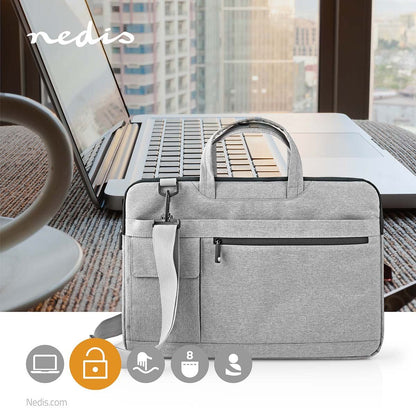 Nedis Notebook Bag | 15 - 16" | Wearing belt | 8 Compartments | 30 mm | 285 mm | 410 mm | Polyester