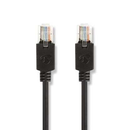 Nedis CAT5e Network Cable | U/UTP | RJ45 Male | RJ45 Male | 10.0 m | Round | LSZH | Anthracite | Window Box