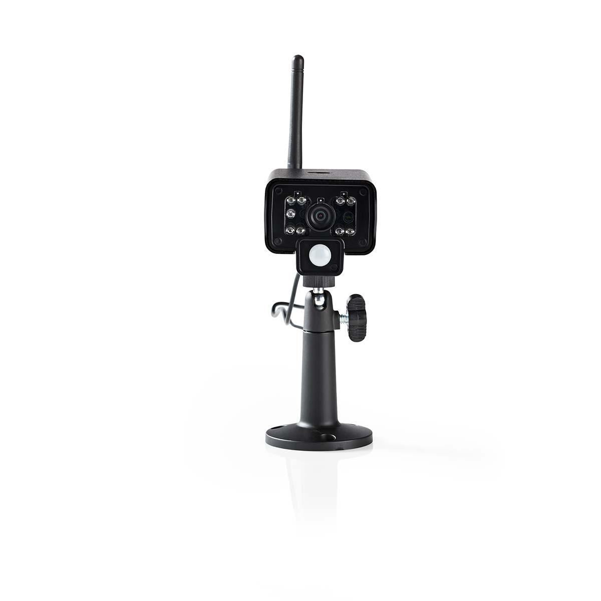 Nedis Digital Wireless Camera | 2.4 GHz | VGA | Indoor and Outdoor | Night vision: 5.00 m | Viewing angle: 73 ° | Black | IP54
