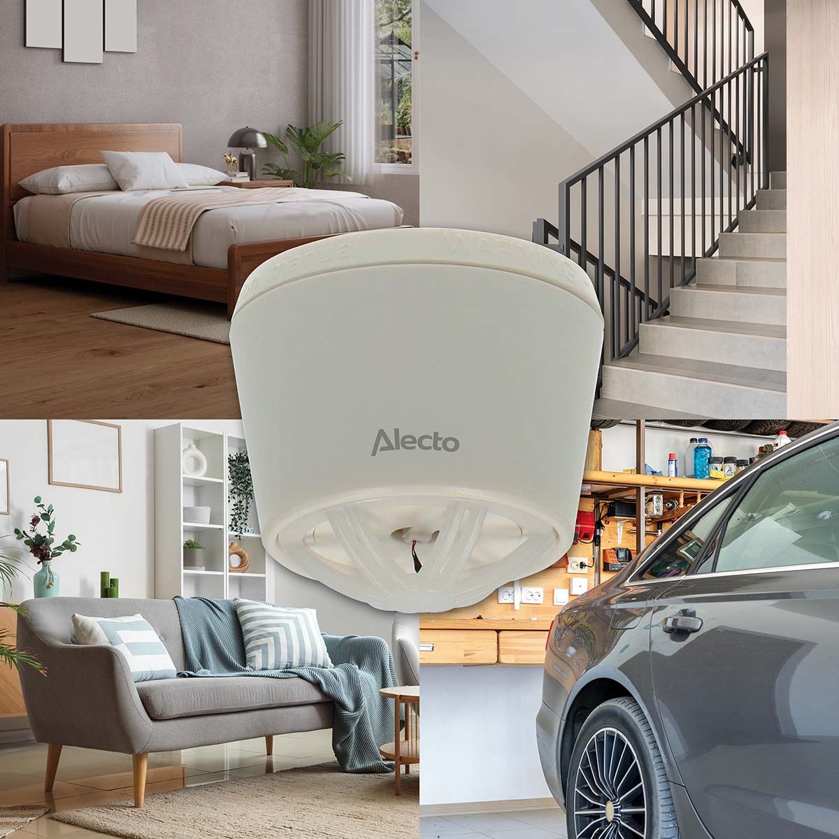 Alecto Heat Detector 10 Year - White