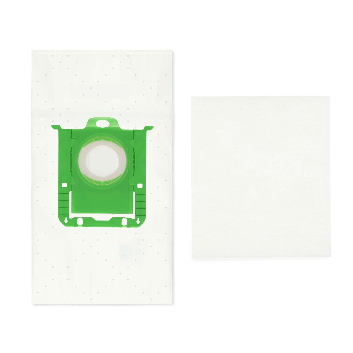 Nedis Vacuum Cleaner Bag | 8 pcs | Synthetic | Most sold for: Replacement for Electrolux, AEG and Philips Original Bag | White