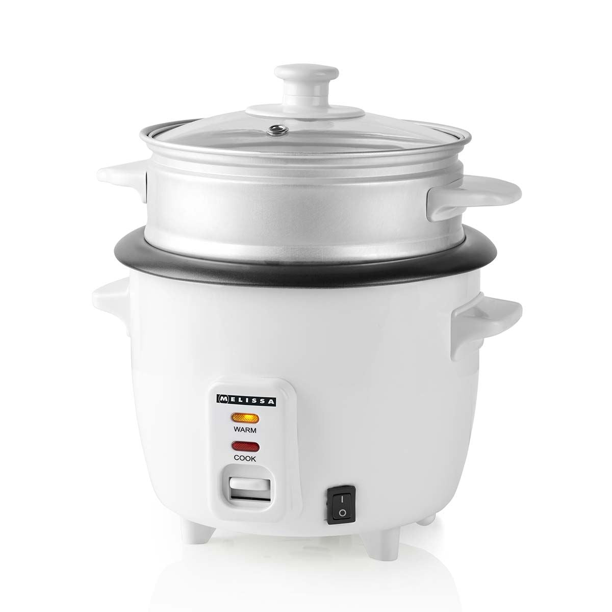 MELISSA Rice Cooker | 0.6 l | Non stick coating | Removable bowl | 300 W | Auto shut-off