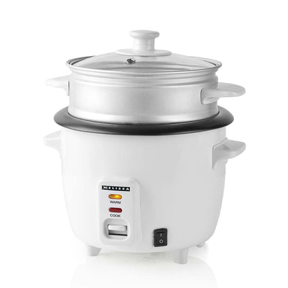 MELISSA Rice Cooker | 0.6 l | Non stick coating | Removable bowl | 300 W | Auto shut-off