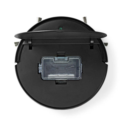 Nedis SmartLife Robot Vacuum Cleaner | Random | Wi-Fi | Capacity collection reservoir: 0.2 l | Automatic charging | Maximum operating time: 1.8 hrs | Black | Android™ / IOS