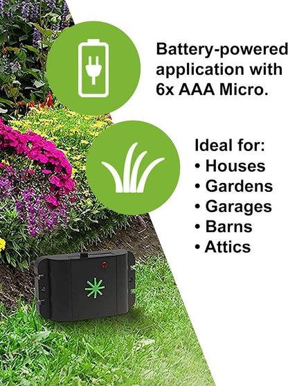 Isotronic Dog and Cat Repellent | 18 - 32 kHz | Outdoor