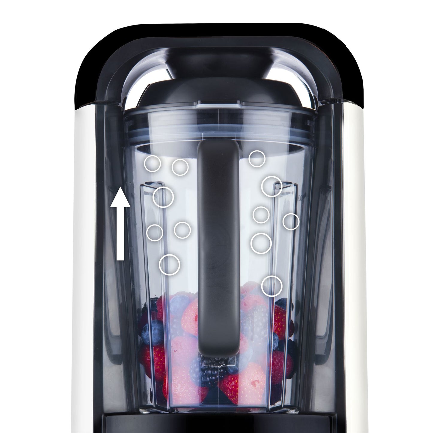 Trebs Vacuum Blender | 1.5l | 800W | 6 Stainless Steel Blades | 5 Functions | Black