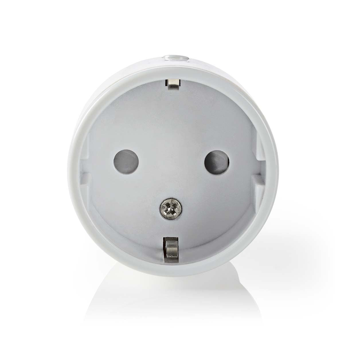 Nedis SmartLife Smart Plug | Wi-Fi | IP21 | Power meter | 2500 W | Plug with earth contact / Type F (CEE 7/7) | -10 - 40 °C | Android™ / IOS | White | 1 pcs