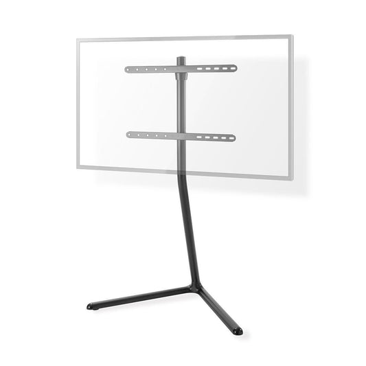 Nedis TV Floor Stand | 49 - 70 " | Maximum supported screen weight: 40 kg | V-shape Design | Anti-tip strap | Snap-lock | Aluminium / Steel | Black