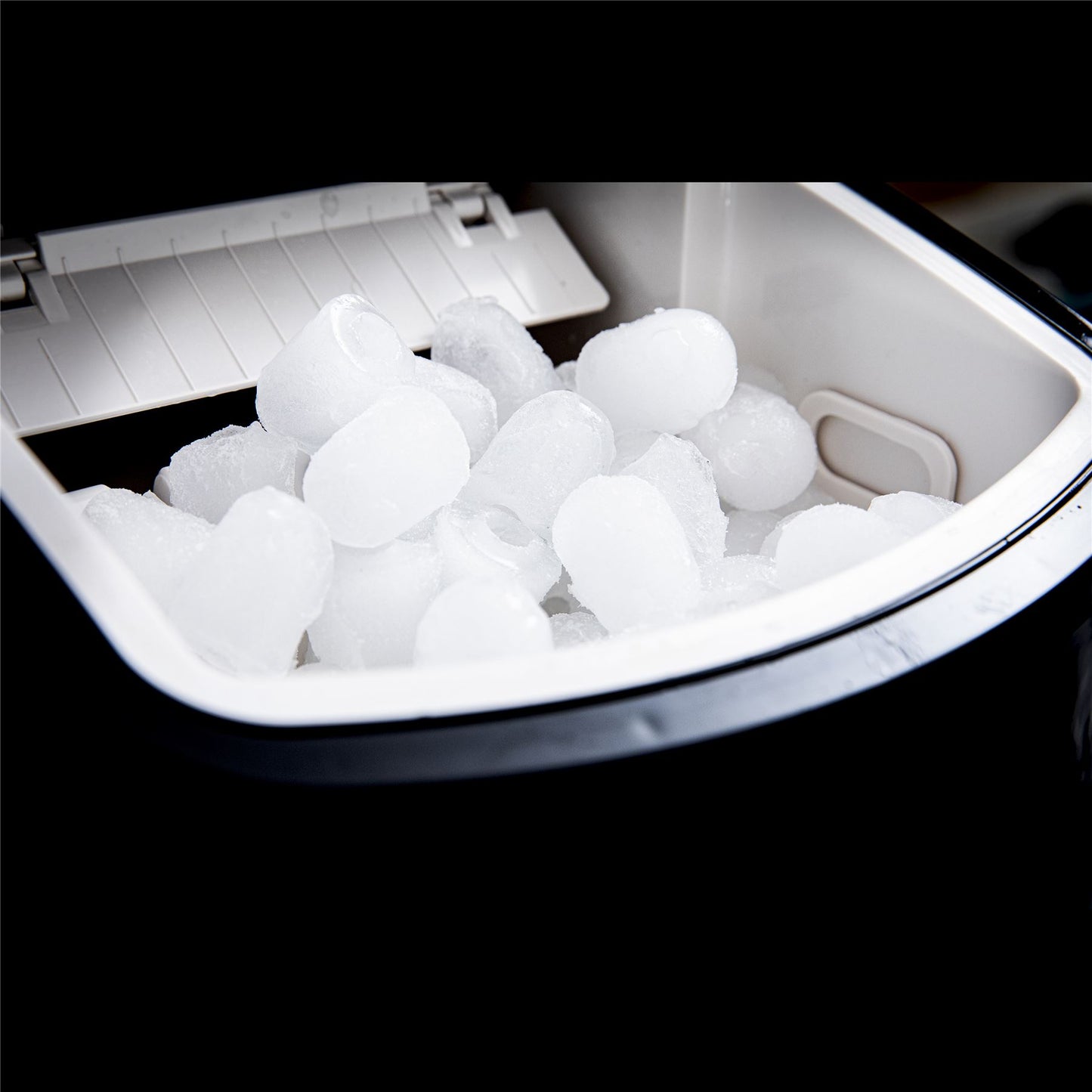 Gastronoma | Ice Cube Maker 1.7 l | 2 Size Ice Cylindrical | 12 kg | Plastic