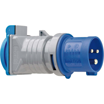 Brennenstuhl EU / CEE Adapter/Caravan IP44 (3-pin CEE plug: 230V/16A, socket: 230V/16A