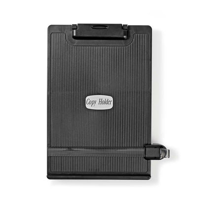 Nedis Copy Holder | Clip | Suitable for paper size: A4 | Adjustable Angle / Full Motion | Swivel angle: 360 °
