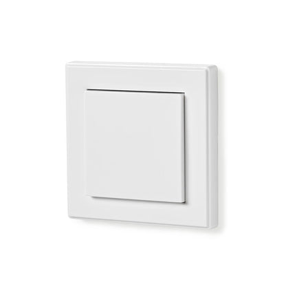 Nedis RF Single Wall Switch | 433 MHz Remote Operation | White