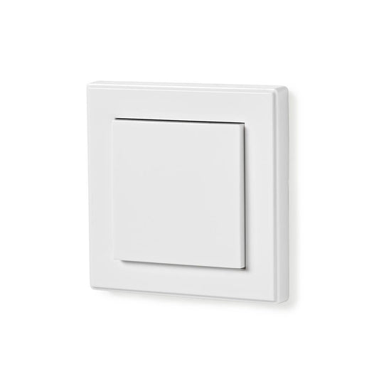 Nedis RF Single Wall Switch | 433 MHz Remote Operation | White