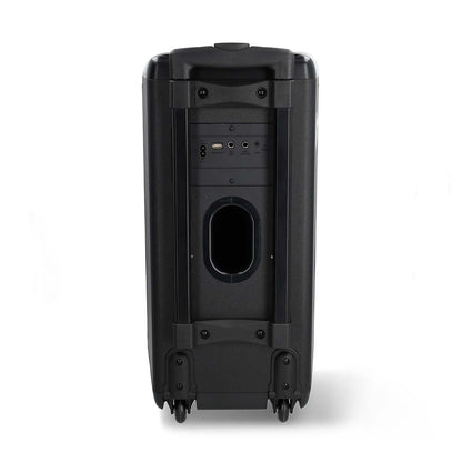 Nedis Bluetooth® Party Speaker | Maximum battery play time: 5 hrs | 240 W | Carrying handle | Party lights | Equalizer | Black / Orange