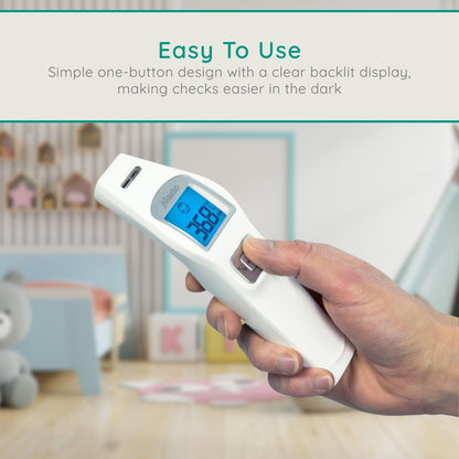 Alecto BC-37 Infrared Forehead Thermometer | White