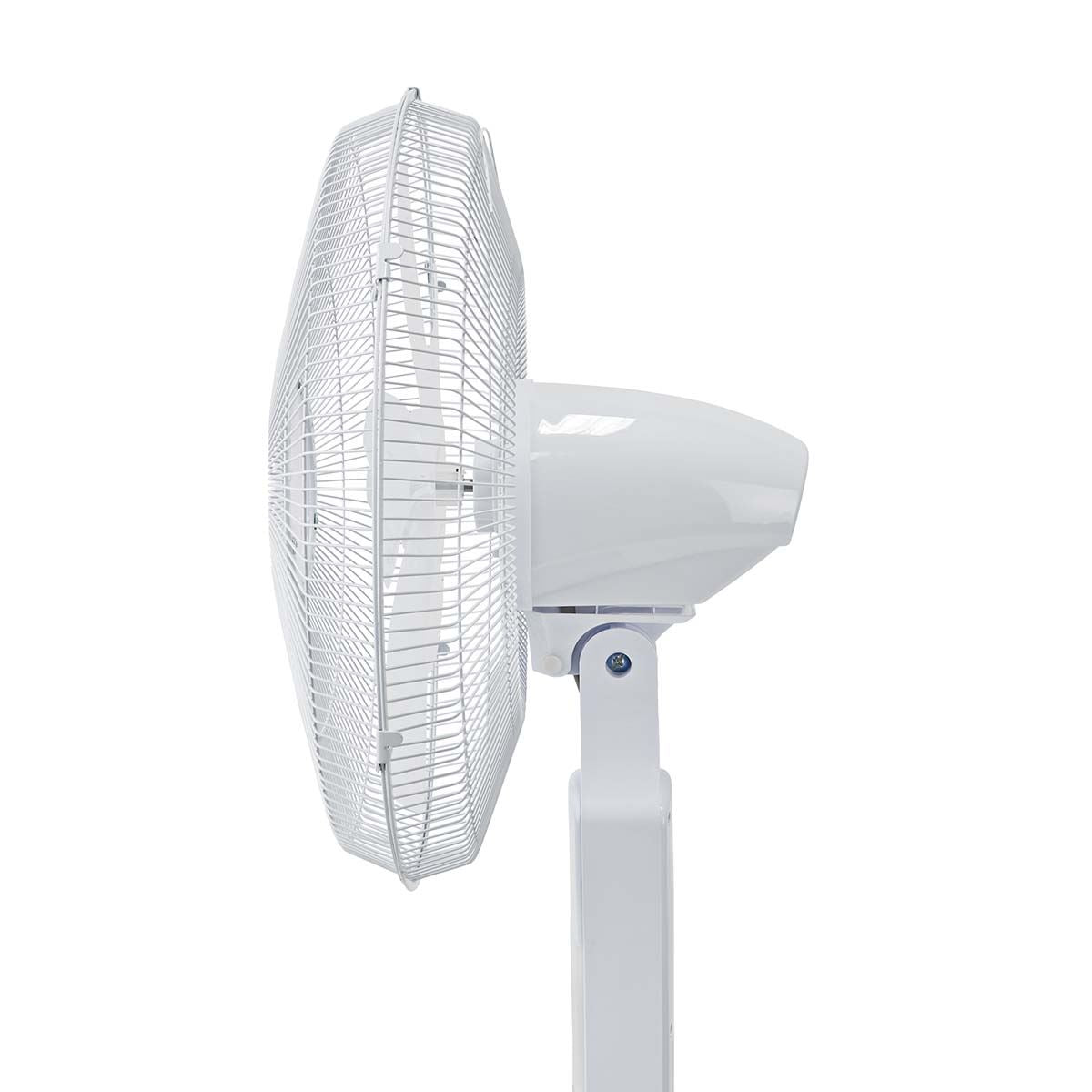 Nedis SmartLife Fan | Wi-Fi | 400 mm | Adjustable height | Rotates automatically | 3-Speed | Timer | Remote control | Android™ / IOS | White
